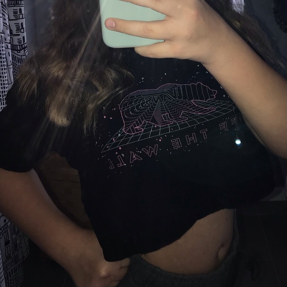 Vans Tops - Vans Off The Wall Cropped T-Shirt